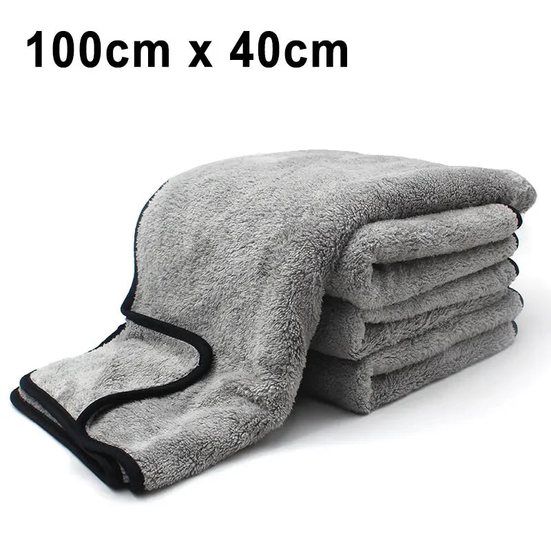 SEAMETAL Microfiber Car Washing Towel Ultra-Soft Car Cleaning Towels High Absorbent Drying Cloth Wash Towel for Car Detailing