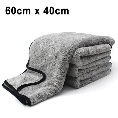 SEAMETAL Microfiber Car Washing Towel Ultra-Soft Car Cleaning Towels High Absorbent Drying Cloth Wash Towel for Car Detailing