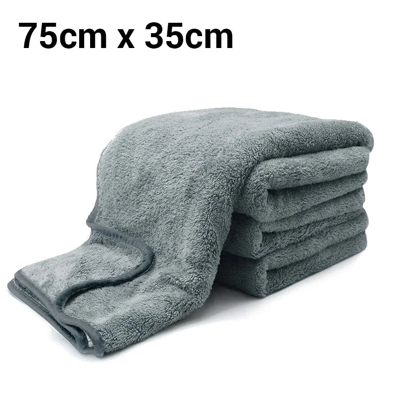 SEAMETAL Microfiber Car Washing Towel Ultra-Soft Car Cleaning Towels High Absorbent Drying Cloth Wash Towel for Car Detailing